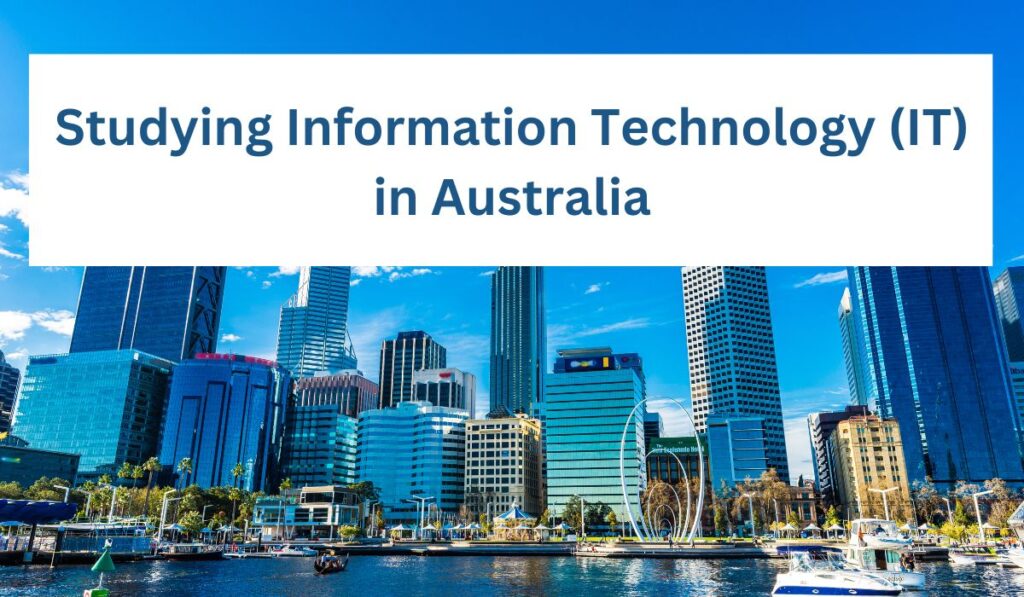 studying information technology (IT) in Australia